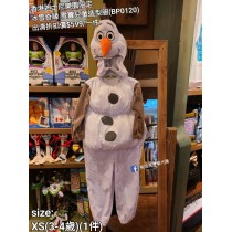(出清) 香港迪士尼樂園限定 冰雪奇緣 雪寶兒童造型服 (BP0120)
